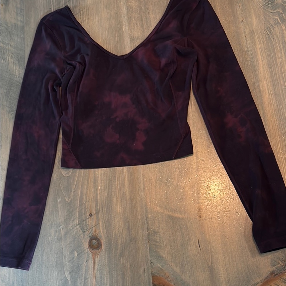 Women's  lululemon Align diamond dye  Long Sleeve Top